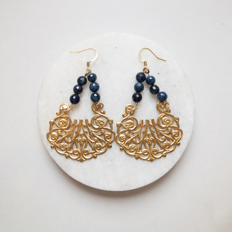 French chandler earrings