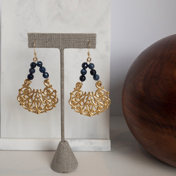 French chandler earrings