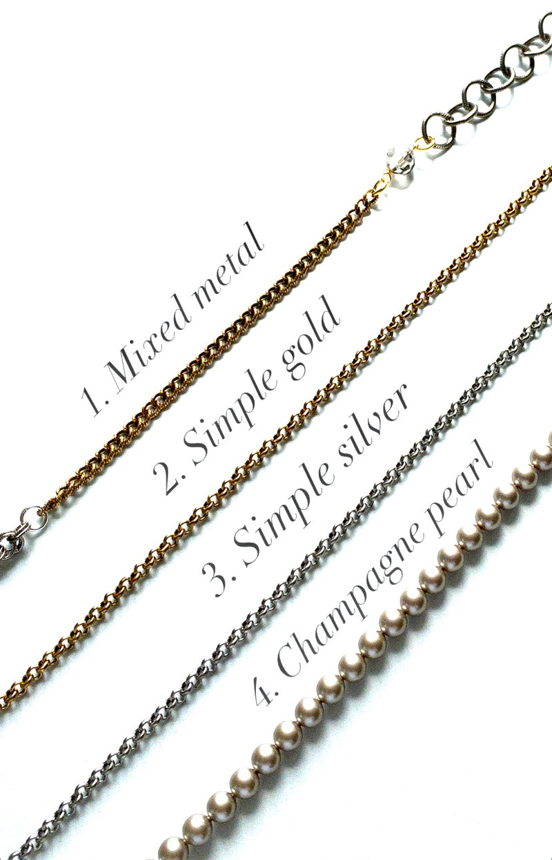 Mask Chain and Necklace